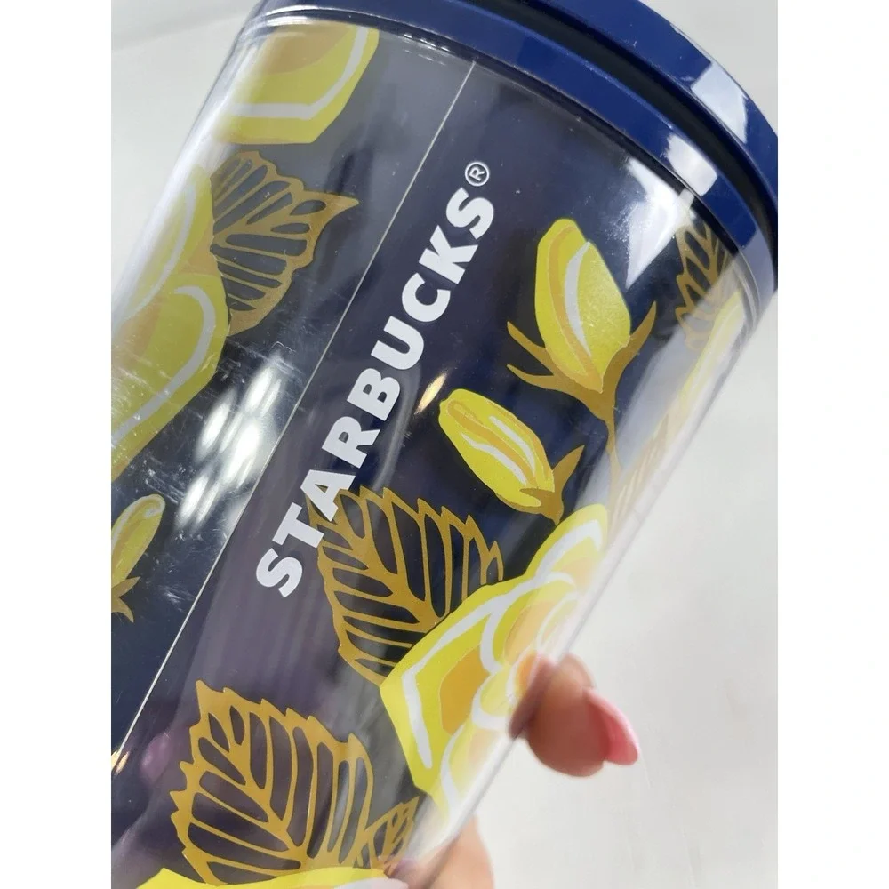 Starbucks Yellow Rose of TEXAS Tumbler Venti Cup 24oz  Series Collector Cup‎